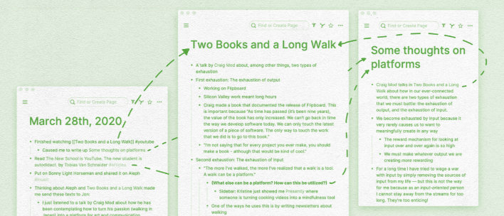 “The first note-taking tool that works exactly how my brain does”